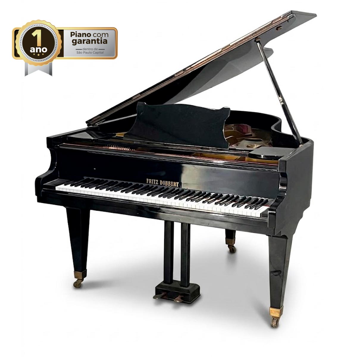 Fritz Dobbert Piano de Cauda